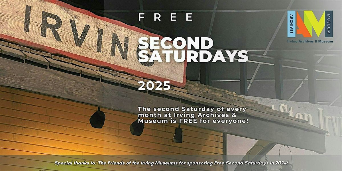 Free Second Saturdays! | Event in Irving | AllEvents