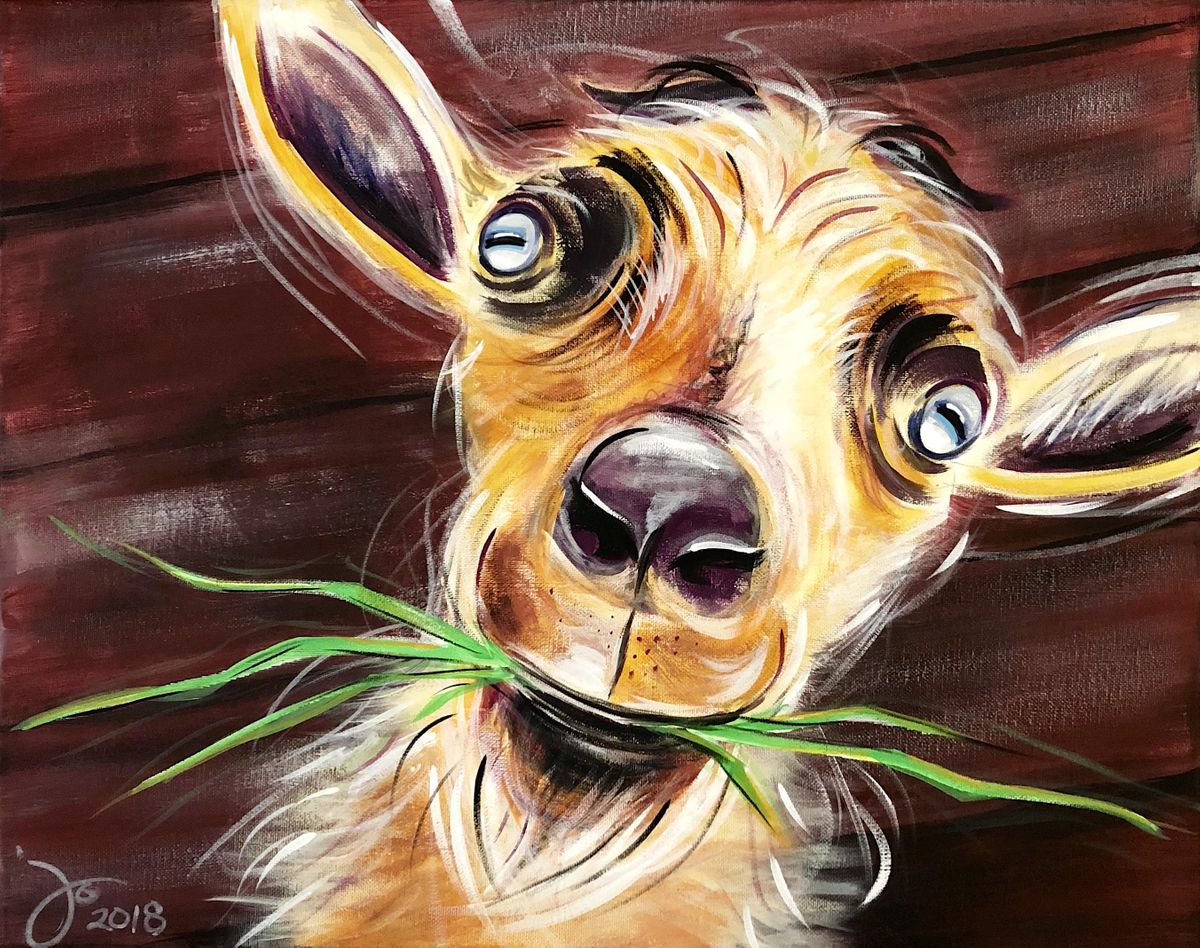 Paint Night at the Farm Crazy Goat, King's Landing Farm, Rock Hill, March 23 2023 AllEvents.in