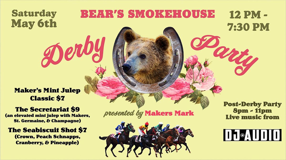 Kentucky Derby Party at Bears Smokehouse, Bear's Smokehouse Barbecue