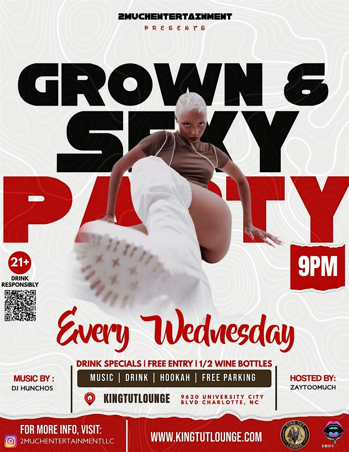 Grown & Sexy Wednesdays: 1/2 Off Wine Bottles and $20 Cloud Puffing Til 9PM | Event in Charlotte | AllEvents