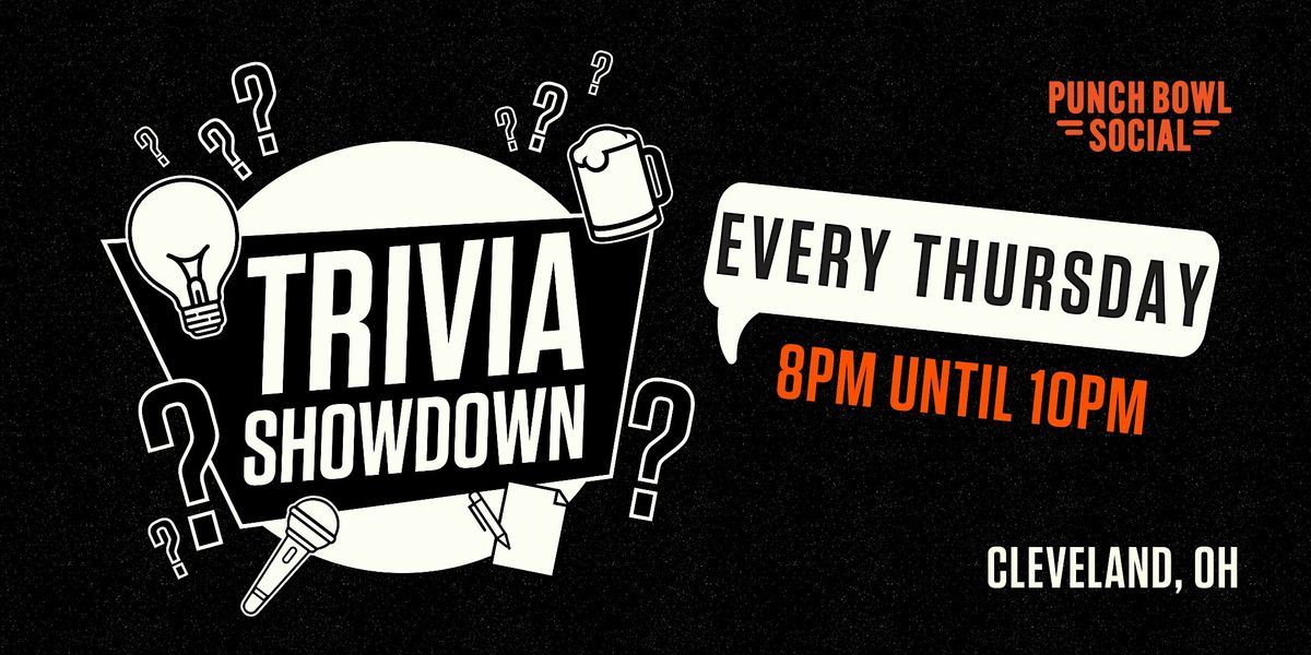 Cleveland, OH - Trivia at Punch Bowl Social | Event in Cleveland | AllEvents