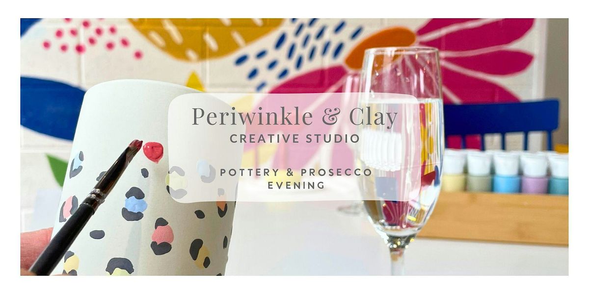 Pottery & Prosecco Evening Pottery Decorating Macclesfield