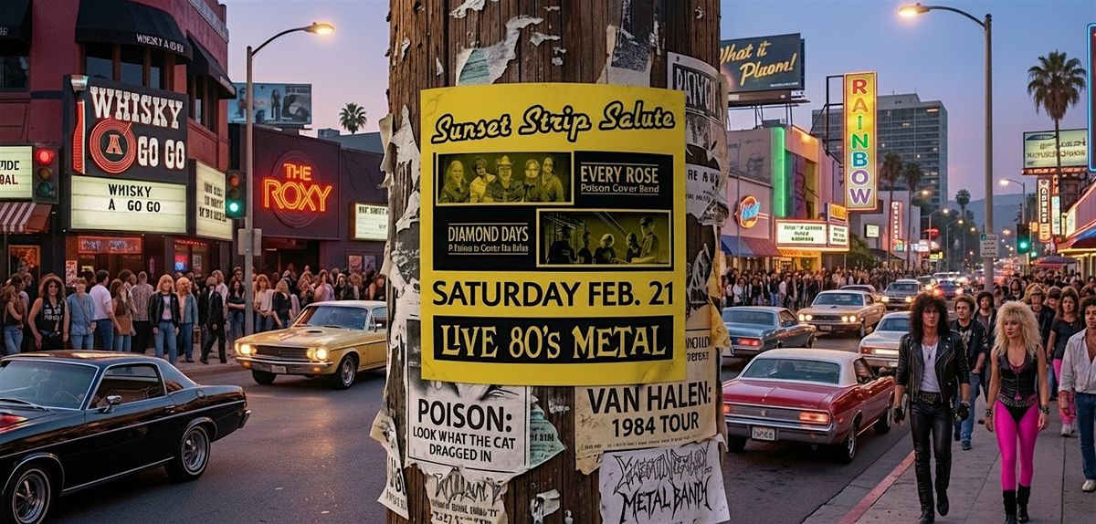 Sunset Strip Salute, 21 February | Event in Copperas Cove | AllEvents