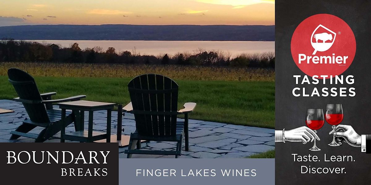 Tasting Class Boundary Breaks Vineyards from the Finger Lakes, Premier