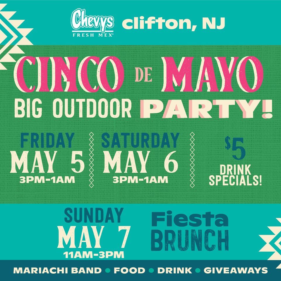 Cinco de Mayo Party Chevys Clifton, Chevys Fresh Mex (Clifton, NJ), 5