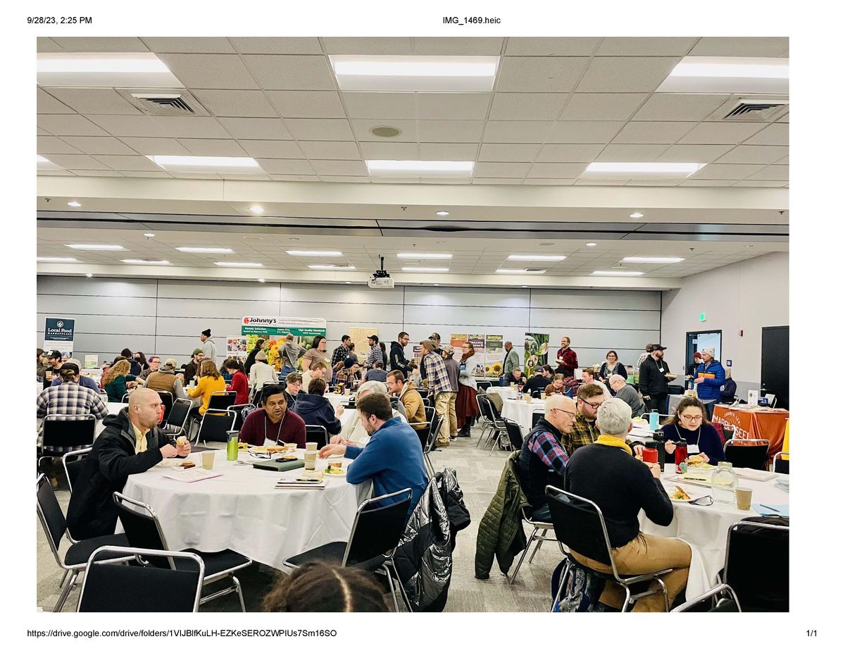 2024 Organic Vegetable Production Conference Sponsorship, Alliant