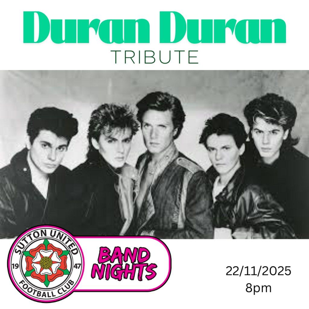 Duran Duran - Tribute, 22 November | Event in Birmingham | AllEvents
