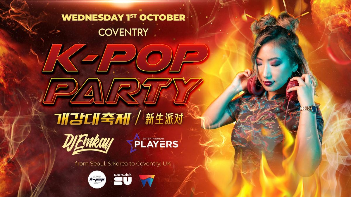 Coventry K-Pop Party - Fire Tour with DJ EMKAY | Wednesday 1st October, 1 October | Event in Coventry | AllEvents
