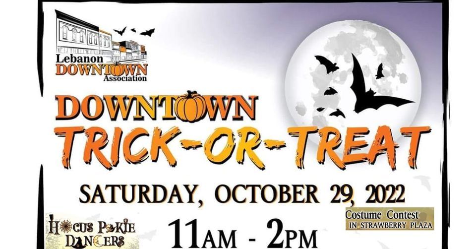 Downtown TrickorTreat & Costume Contest , Downtown Lebanon, Lebanon