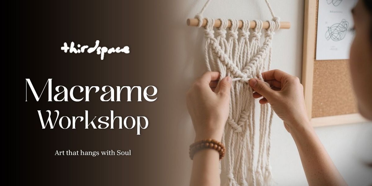 Macrame Workshop, 14 December | Event in Hyderabad | AllEvents