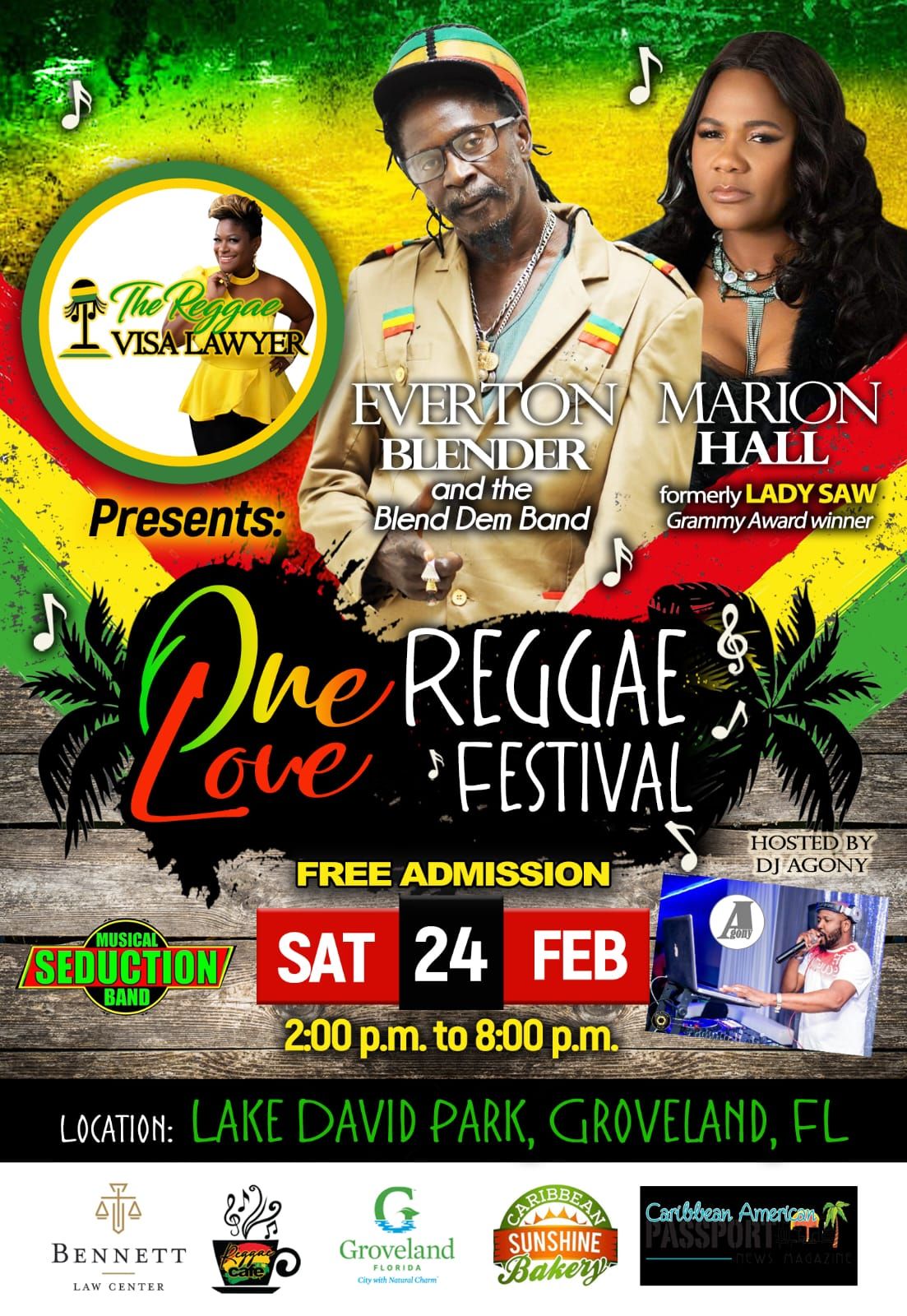 Reggae Fest Orlando at The Vanguard - Orlando, 24 May | Event in Orlando | AllEvents