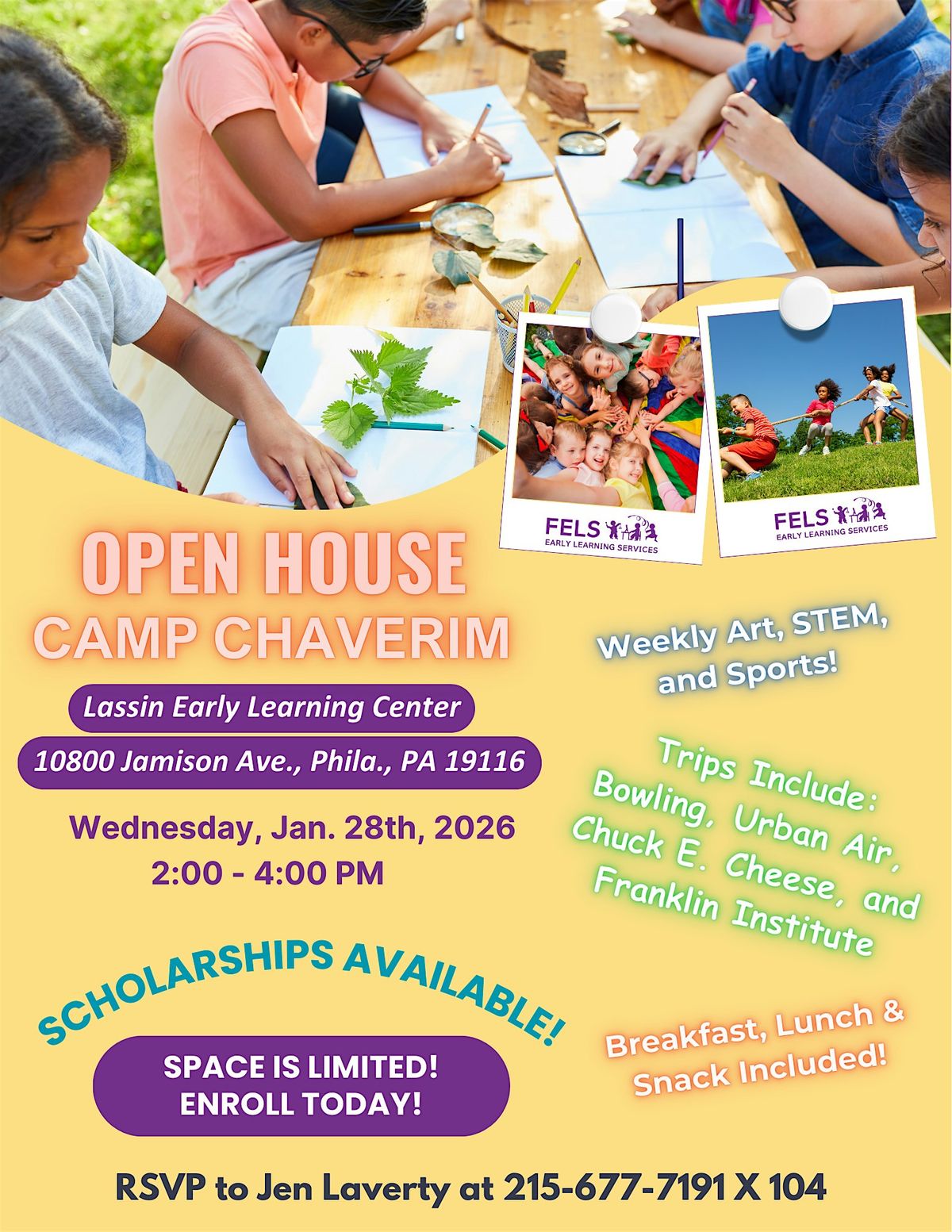 Camp Chaverim Open House