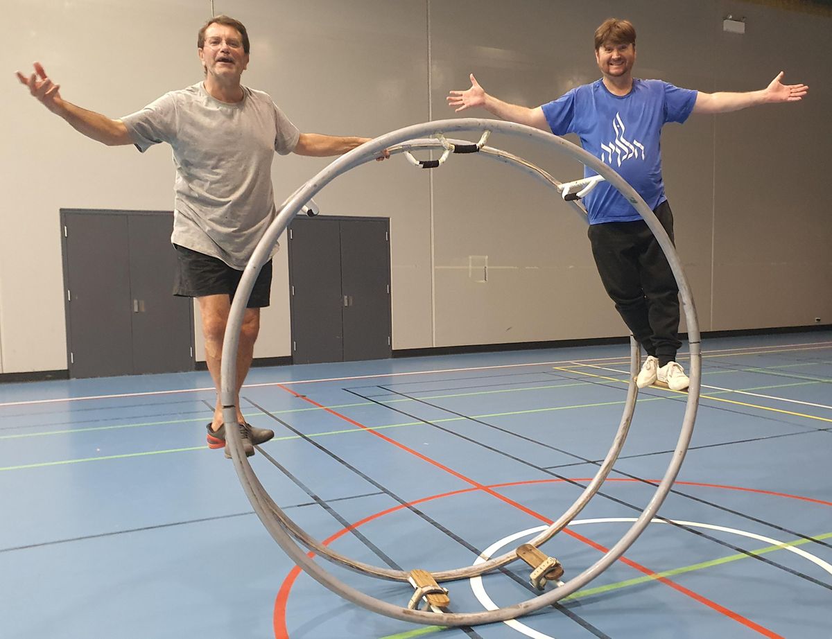 German Wheel Performance Adults Beginner German Wheel Perth hills, Gooseberry Hill Hall, 18 ...