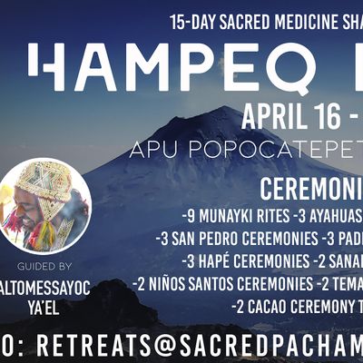 15 - DAY SACRED MEDICINE SHAMANIC INICIATION TRAINING