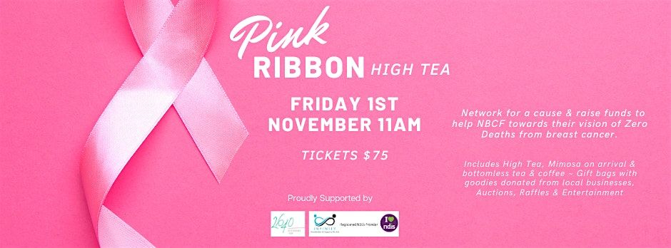 Pink Ribbon High Tea Fundraiser, 2640 Restaurant and Bar, Albury, 1 ...