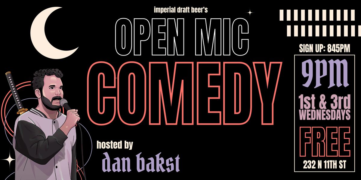 Open Mic Comedy @ Imperial Draft Beer! (FREE SHOW!) | Event in Tampa | AllEvents