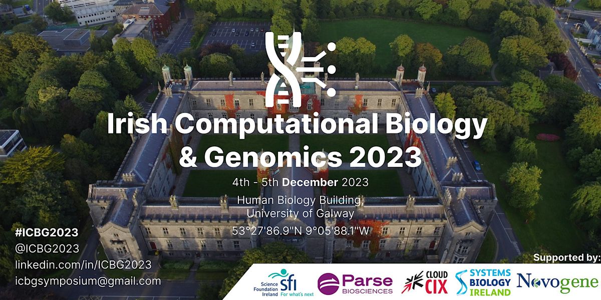 ICBG2023 Irish Computational Biology and Genomics Symposium 2023, The