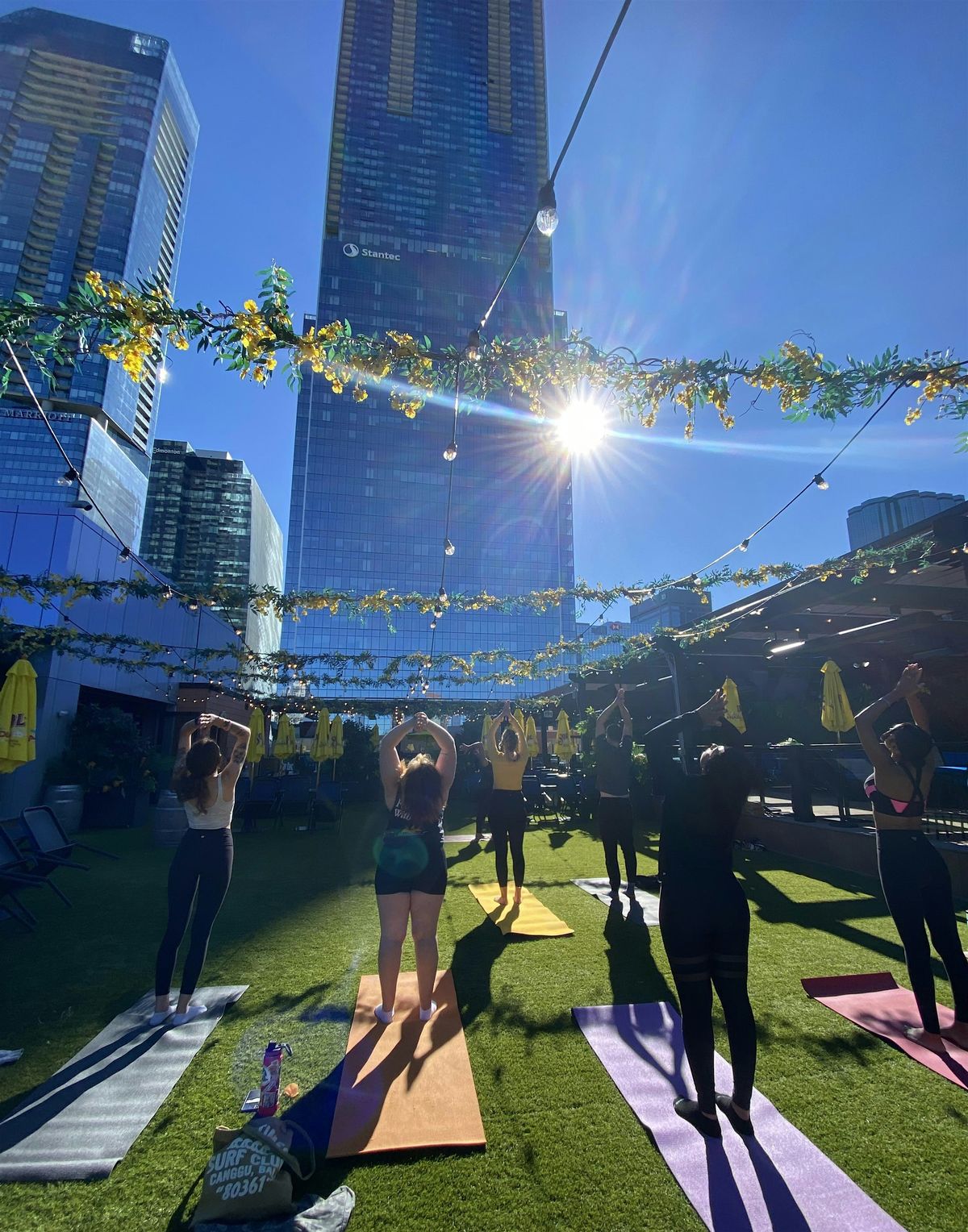 Rooftop Yoga & Brunch, The Canadian Icehouse, Edmonton, 28 July 2025