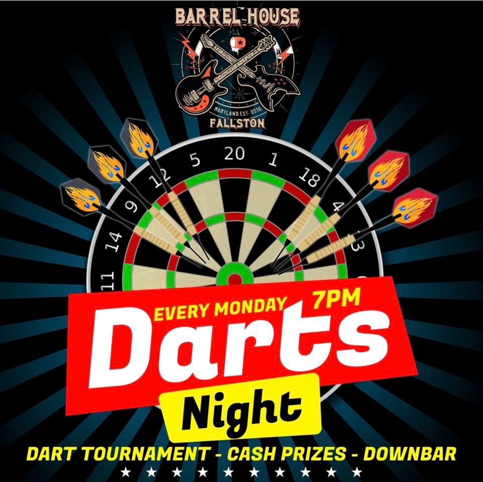 Darts, Fallston Barrel House, December 18 2023 AllEvents.in
