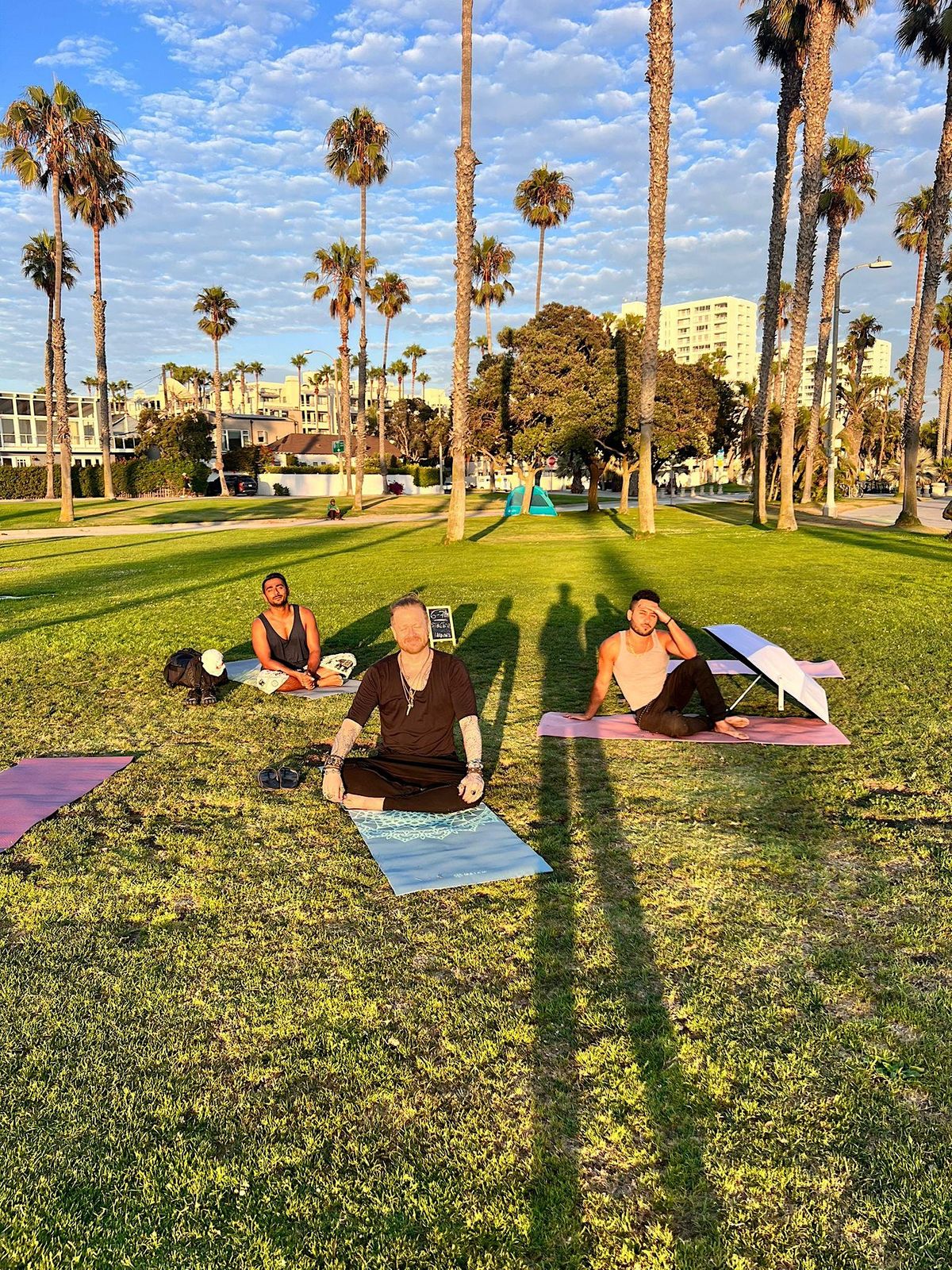 Stretching, yoga, breathwork, and meditation by the ocean, Barnard Way