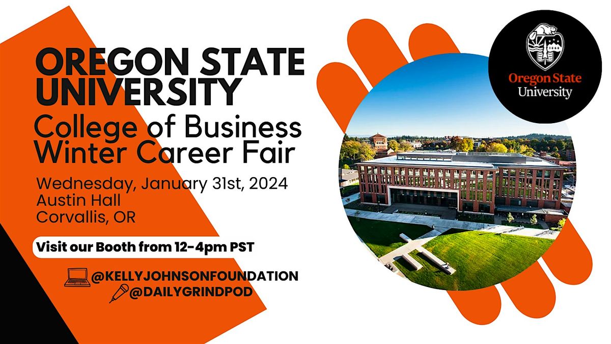 Oregon State University College of Business Winter Career Fair KJF
