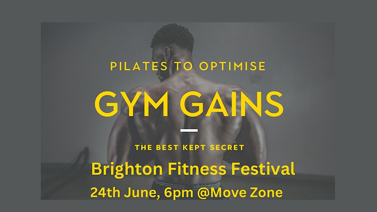 Pilates for Gym Gains Brighton Fitness Festival Move Zone, Hove
