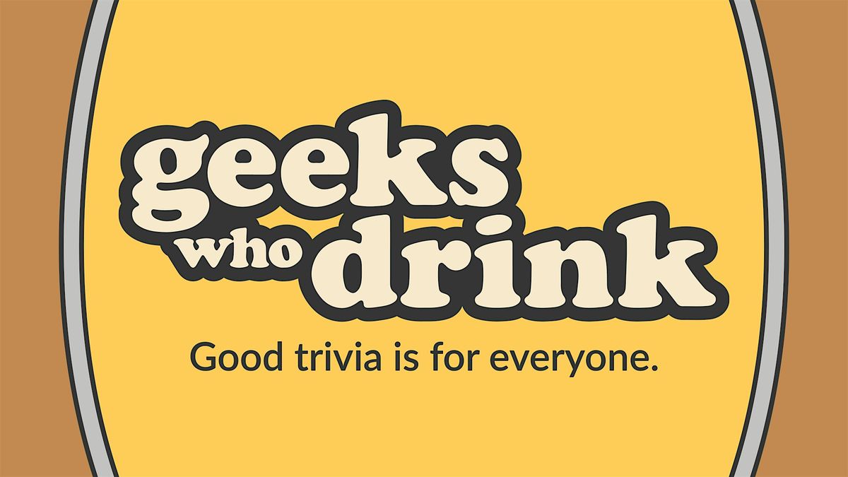 Trivia Night With Geeks Who Drink | Event in Boston | AllEvents
