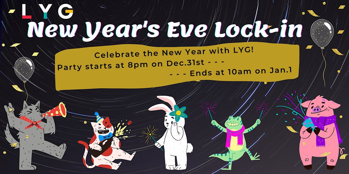 New Years Eve LockIn 2023, December 31 to January 1 AllEvents.in