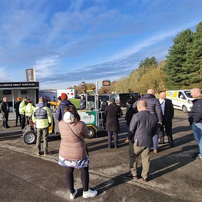 MMA Rapid Cure Concept Machine Demonstration Day, Fire Service College ...