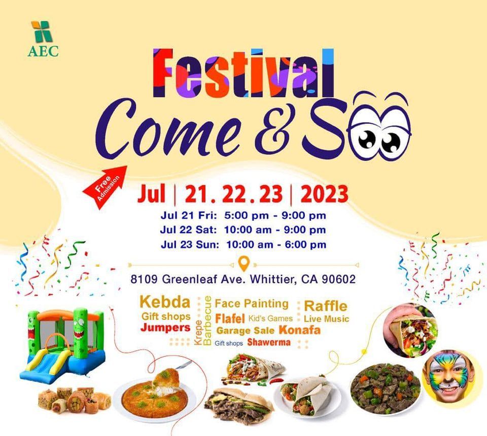 The Mediterranean Festival Whittier CA, Whitter, California, South El