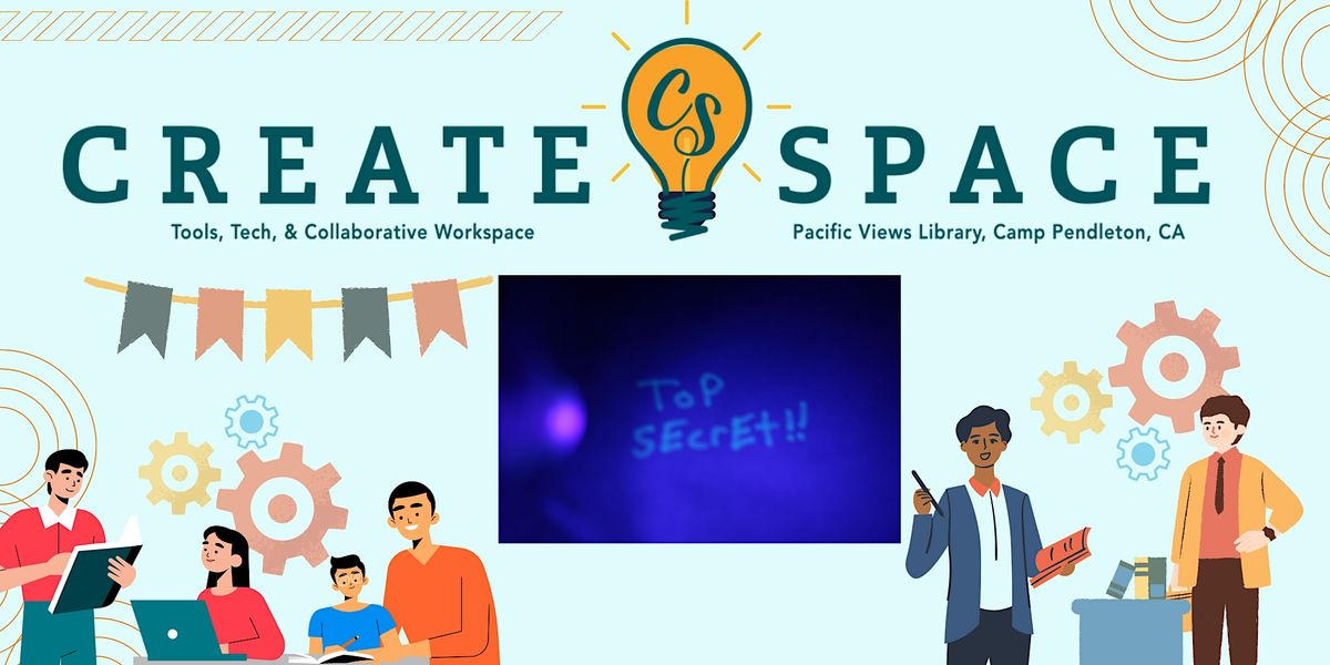 CreateSpace Class: Cracking Codes, Pacific Views Library, Oceanside, 20 ...