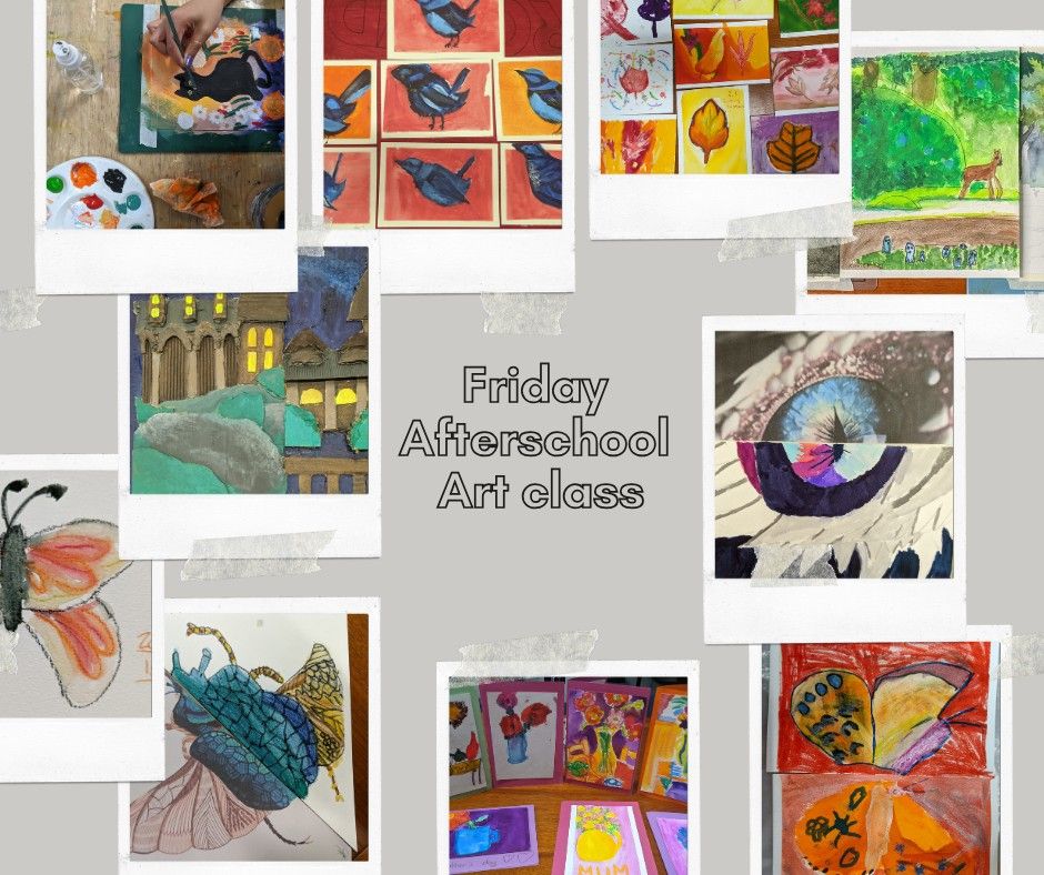Friday Afterschool Art Class, The Crowded Lounge Fine Coffee & Fine