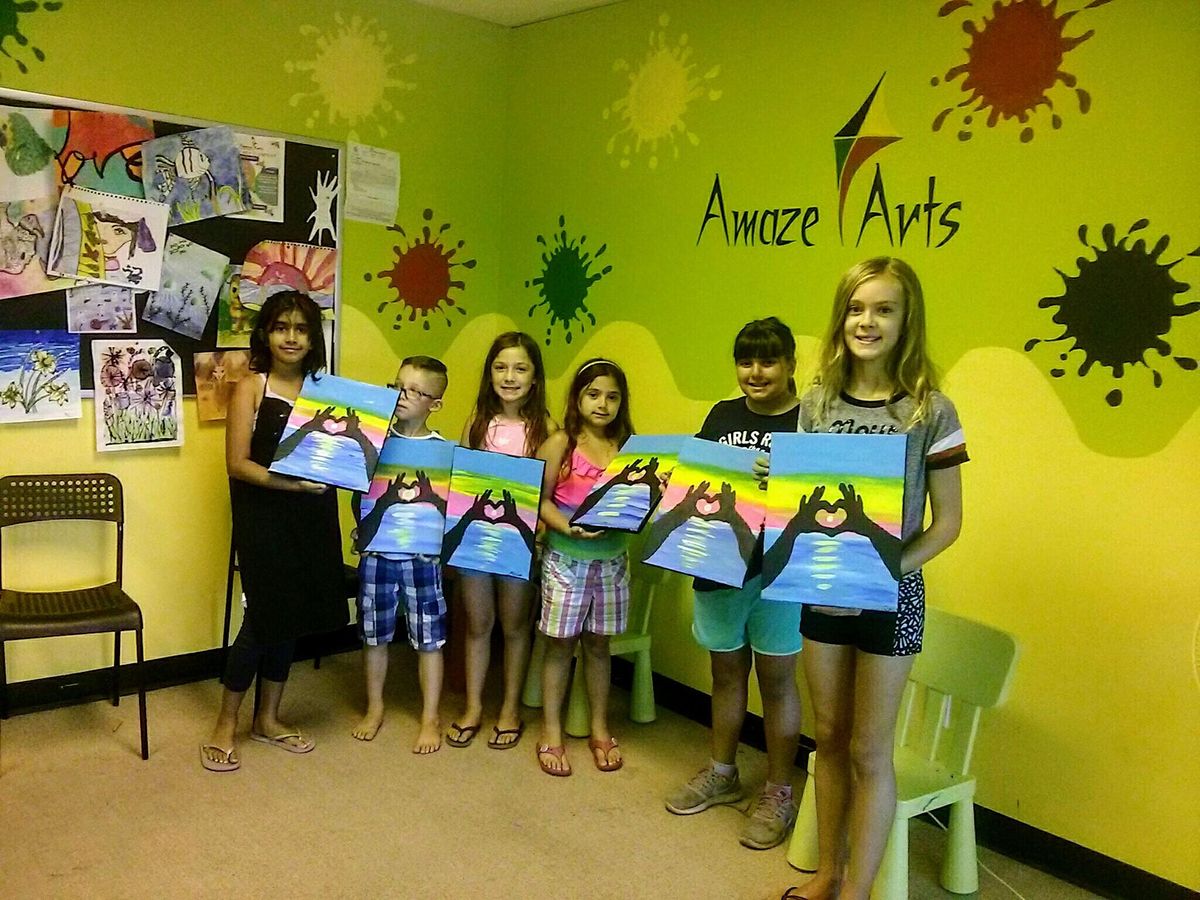 Amazearts Afterschool art class for kids (813yrs old) 10 Classes