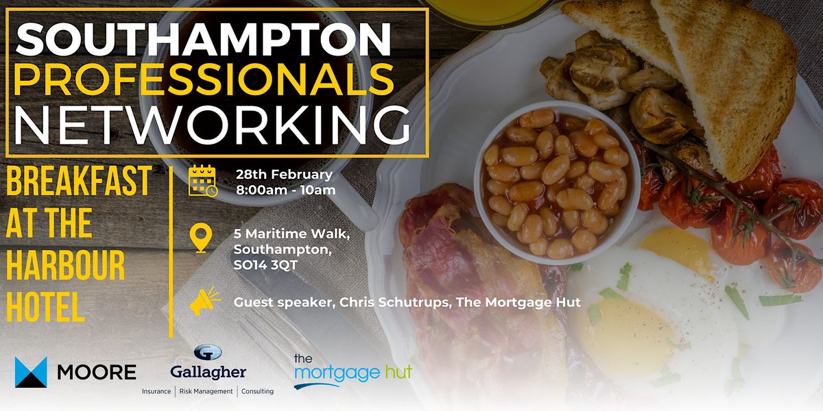 Southampton Networking Breakfast with guest speaker Chris Schutrups