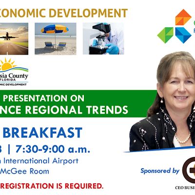 Volusia County Economic Development "Q" Breakfast August 18, 2023