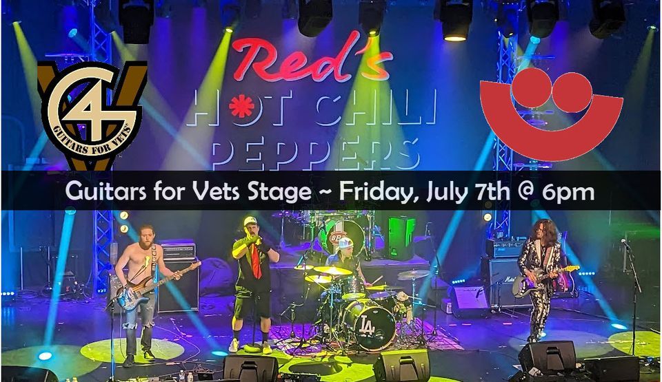 Reds Hot Chili Peppers LIVE at Summerfest on the Guitars for Vets Stage