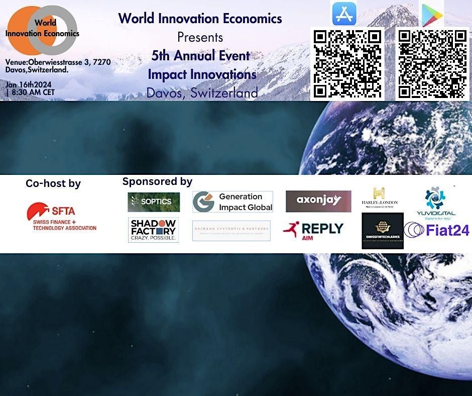 World innovation economics 16th jan 2024 davos wef week