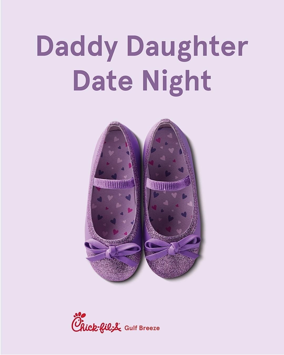 Daddy Daughter Date Night 2023 ChickfilA Gulf Breeze, ChickfilA