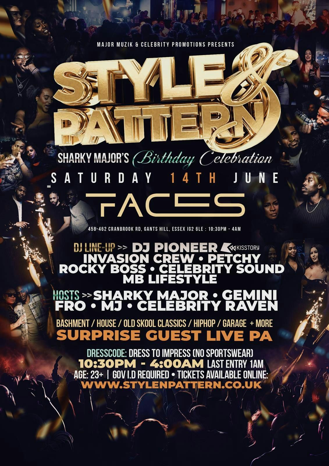 STYLE &amp; PATTERN - Londons Sexiest Party, 14 June | Event in Ilford | AllEvents