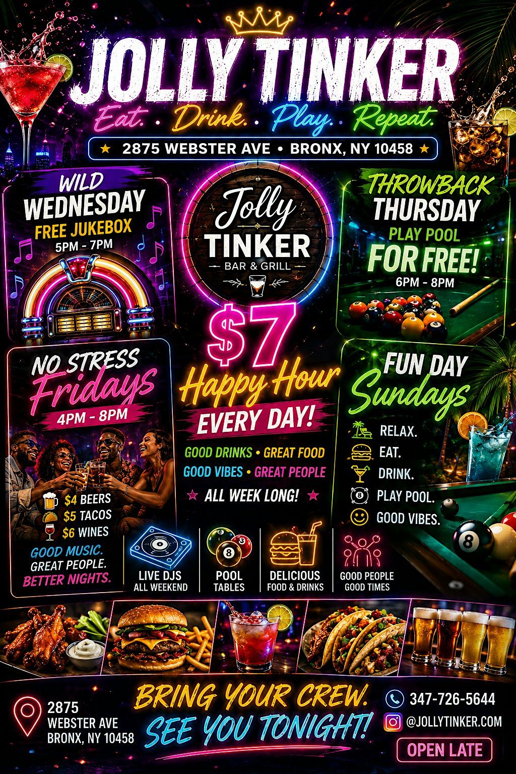 Experience the JollyLife, Jolly Tinker, The Bronx | AllEvents