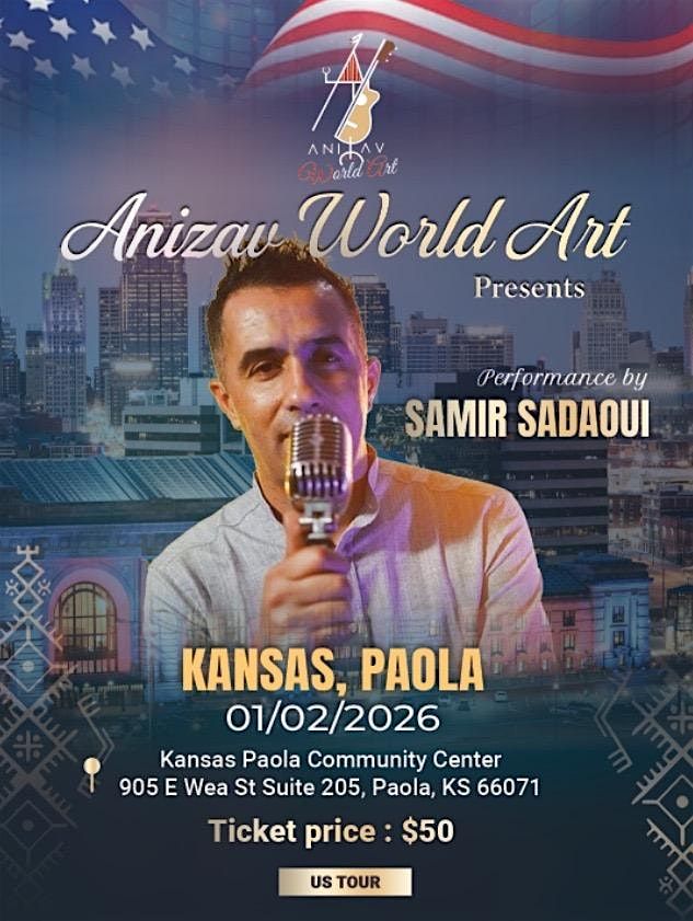Samir Sadaoui, 10 January | Event in Paola | AllEvents