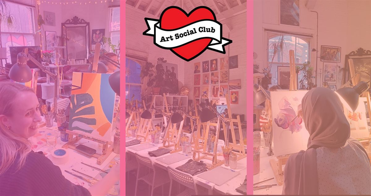 Paint & Sip Daytime and  Evening Classes at Art Social Club (byob) | Event in London | AllEvents