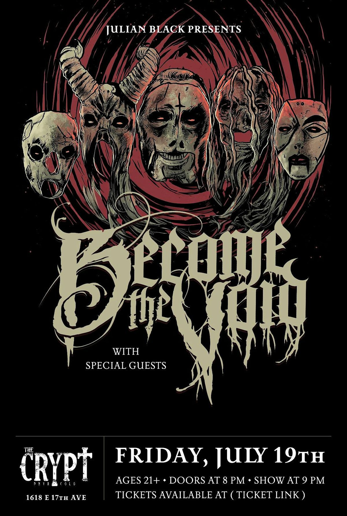 Become The Void w/ Blood of Lilith at The Crypt, The Crypt, Denver, 19 ...