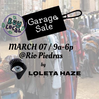 CHEAP AF BAZAAR / THRIFTING / GARAGE SALE, Balcón de Lolita, San Juan