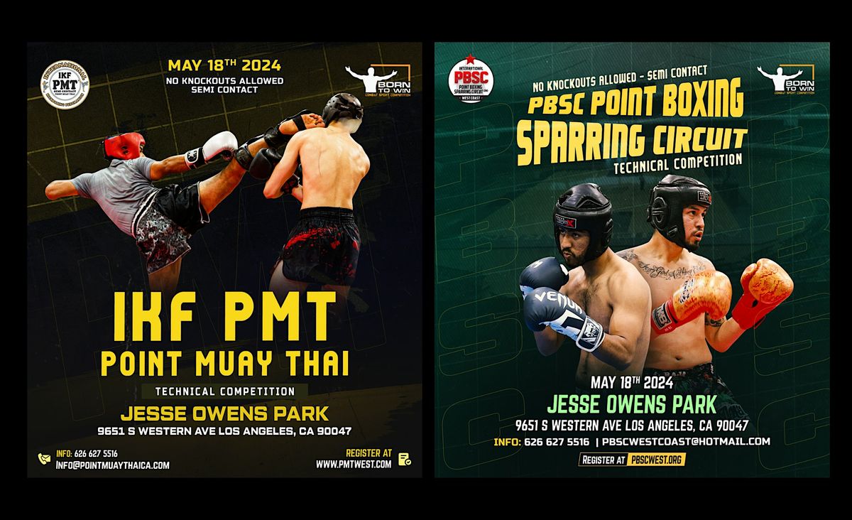 BORN TO WIN CSC- IKF POINT MUAY THAI / PBSC POINT BOXING SPARRING ...