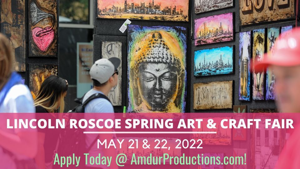Lincoln Roscoe Spring Art & Craft Fair, N Lincoln Ave & W Roscoe St