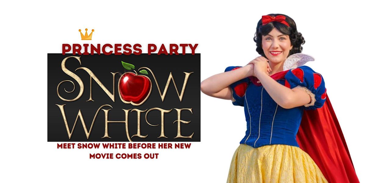 Princess Party with Snow White, Tiny Town Children's Discovery Centre, Guelph, 14 March 2024