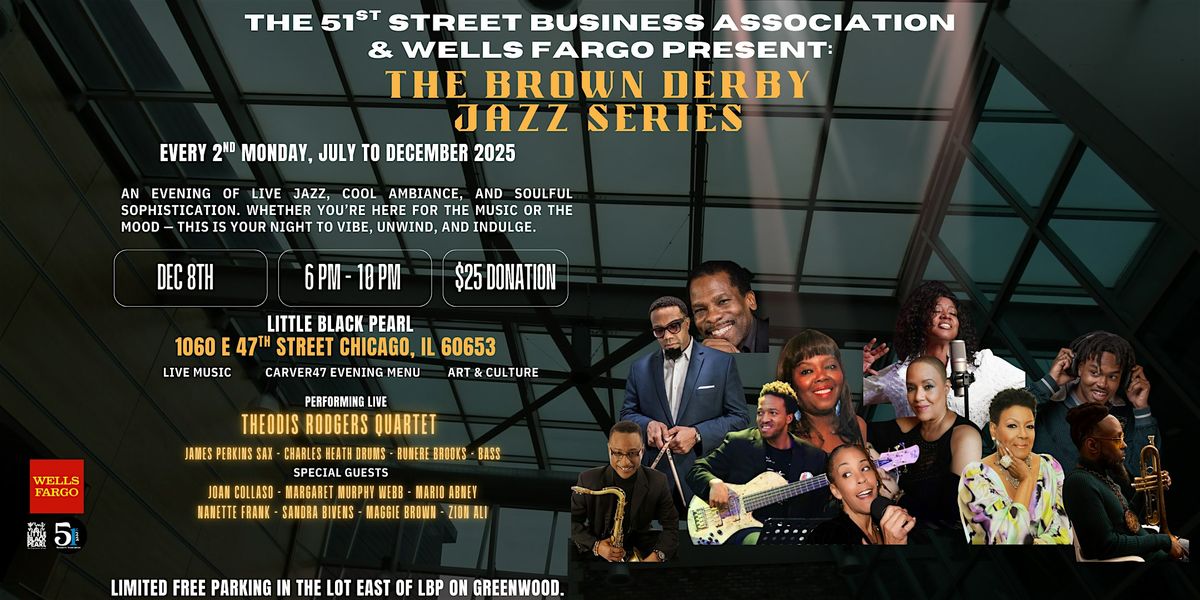 BDJS Presents Theodis Rogers Quartet, 8 December | Event in Chicago | AllEvents