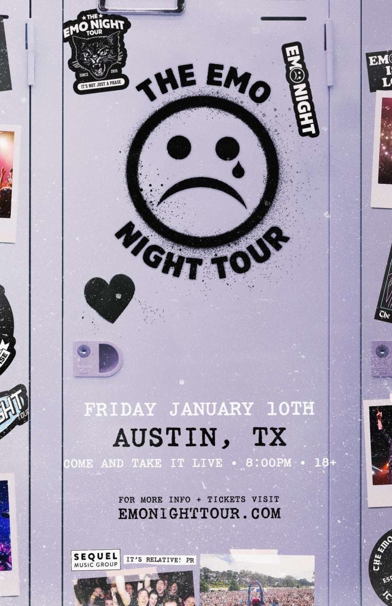 The Emo Night Tour, 1 May | Event in Indianapolis | AllEvents