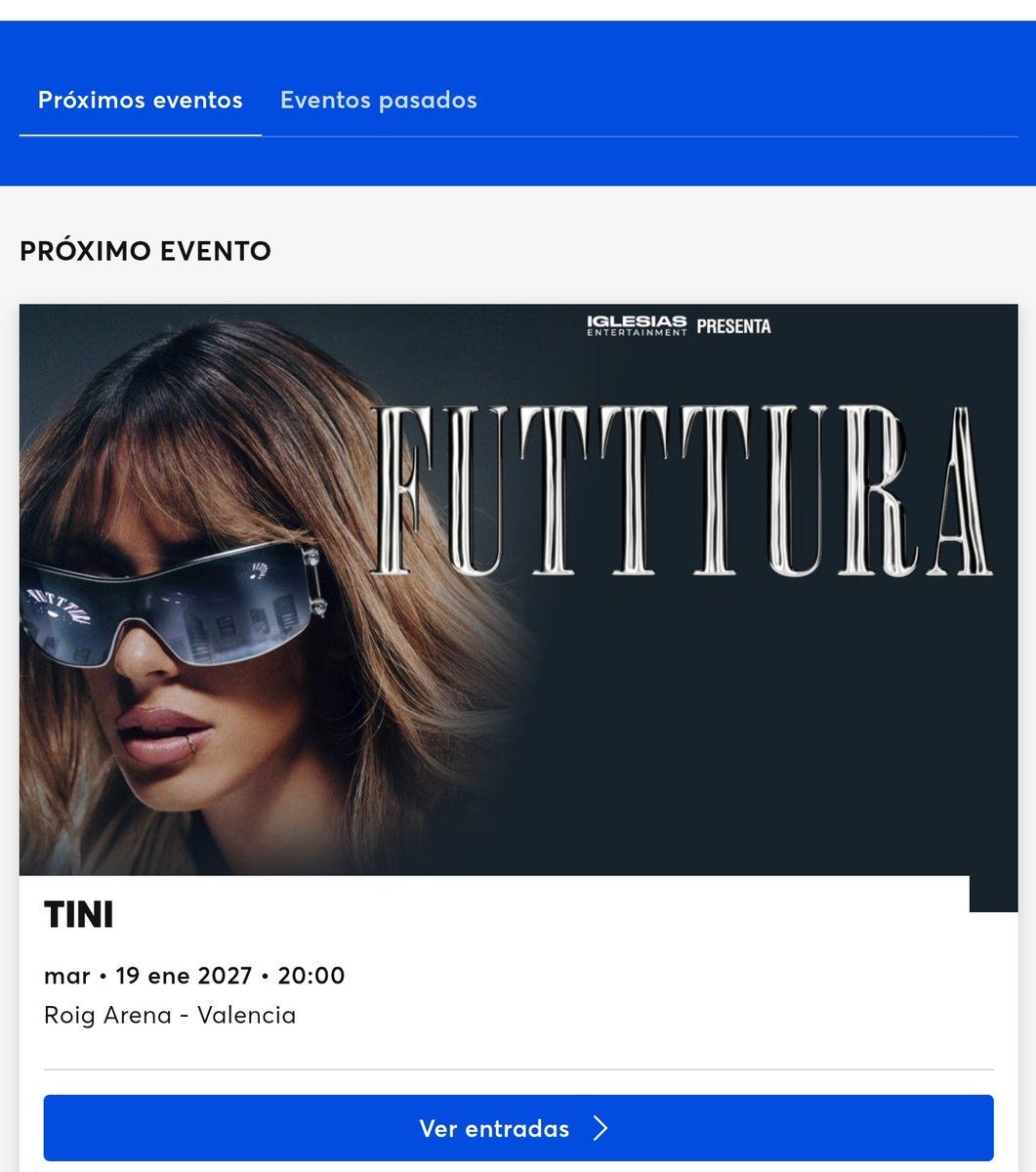 Tini Valencia Tickets